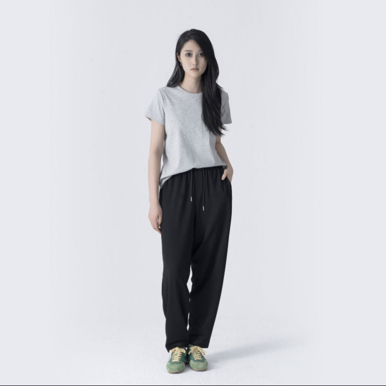 TISUO/ Air layer drawstring casual pants TS840417