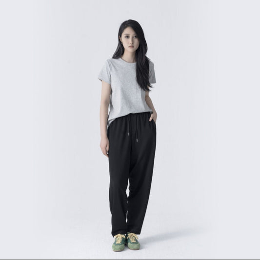 TISUO/ Air layer drawstring casual pants TS840417