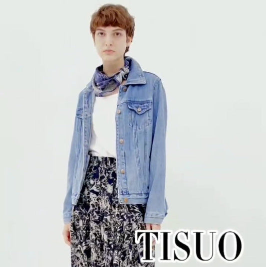 TISUO/ Classic simple denim top TS205606